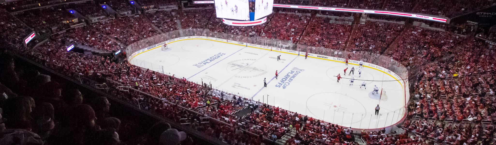 Seat view from Mezzanine Corner
