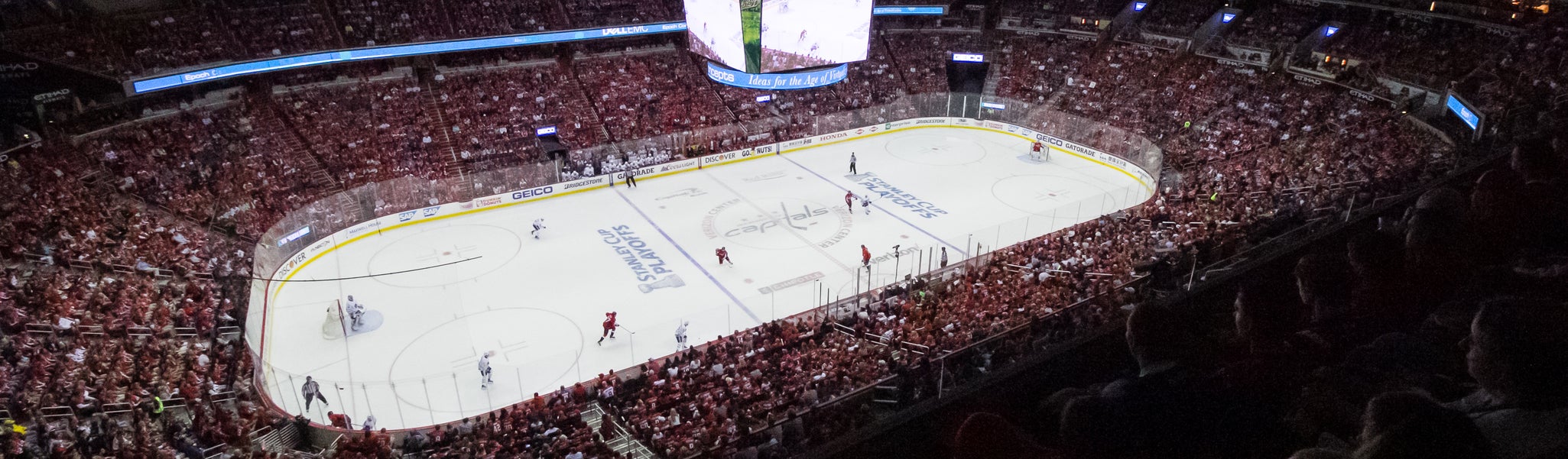 Seat view from Mezzanine Center