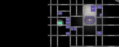 Seat view from 975 F St Lot