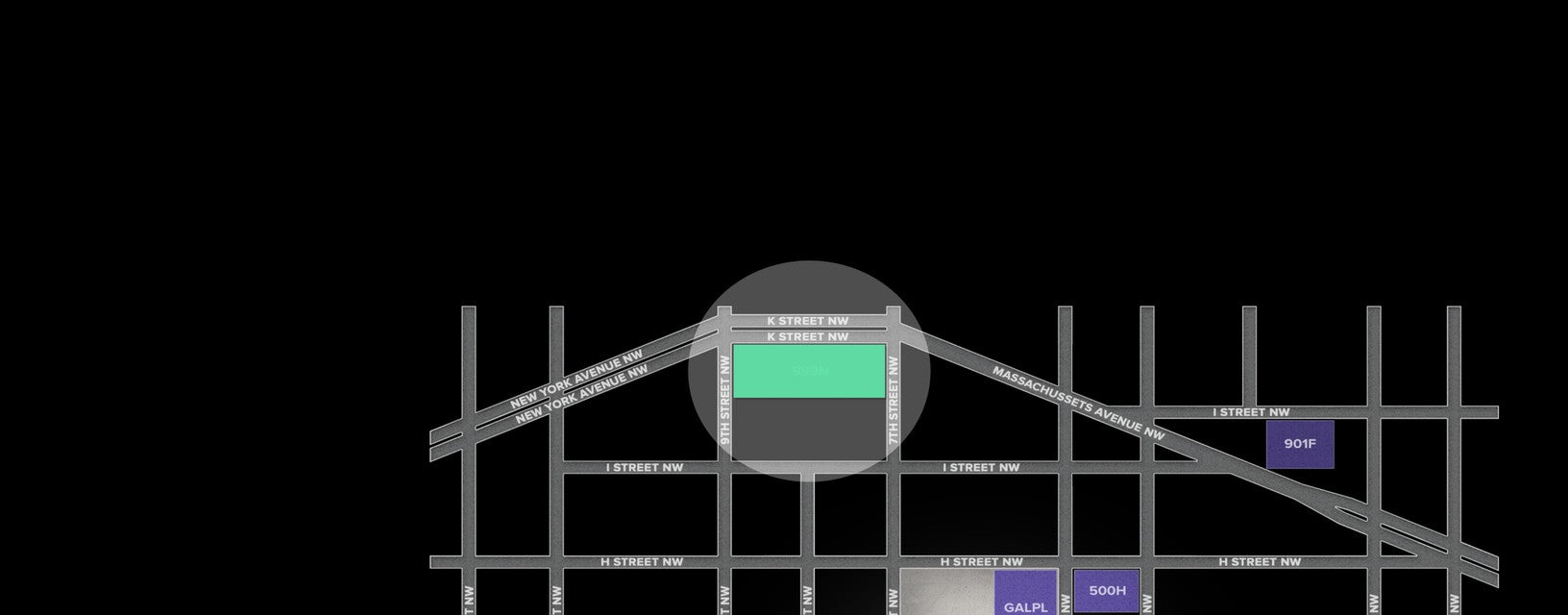 Seat view from 999 9th St NW Lot