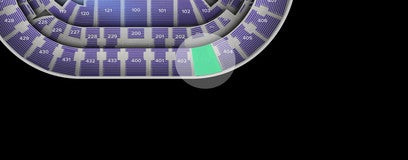 Seat view from Upper