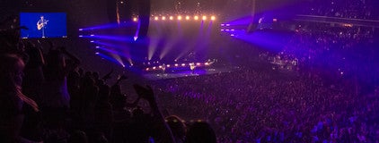 Seat view from Club