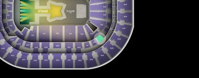 Seat view from Club
