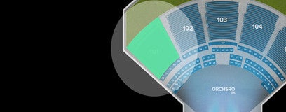 Seat view from Reserved
