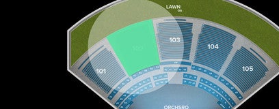 Seat view from Reserved