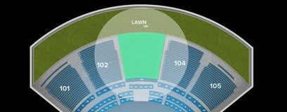 Seat view from Reserved