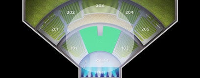 Seat view from Lower