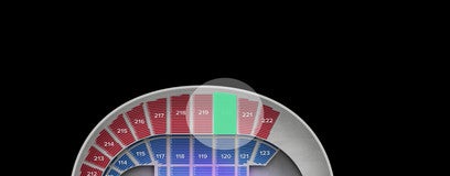 Seat view from Upper