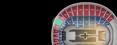 Seat view from Upper