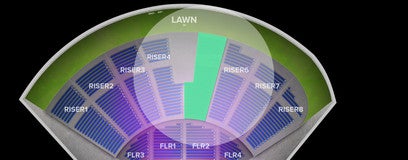 Seat view from Riser
