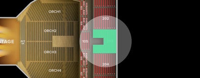 Seat view from Upper