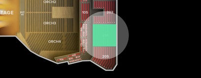 Seat view from Upper