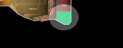 Seat view from Upper