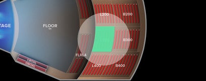 Seat view from L300