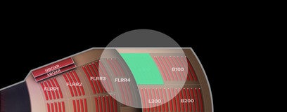 Seat view from L100