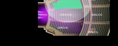 Seat view from Orchestra