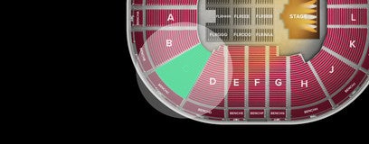 Seat view from Lower