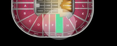 Seat view from Lower