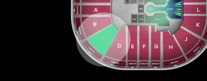 Seat view from Lower