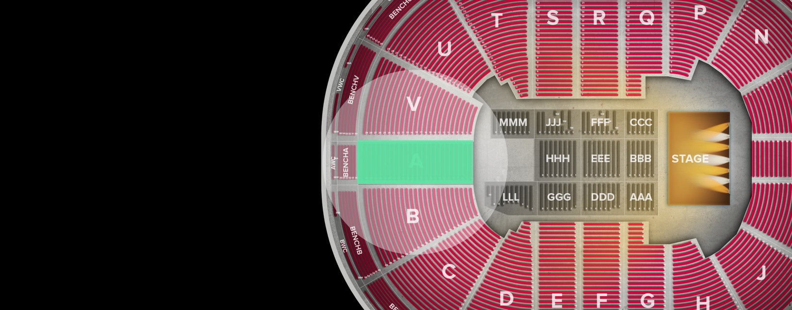 Seat view from Lower