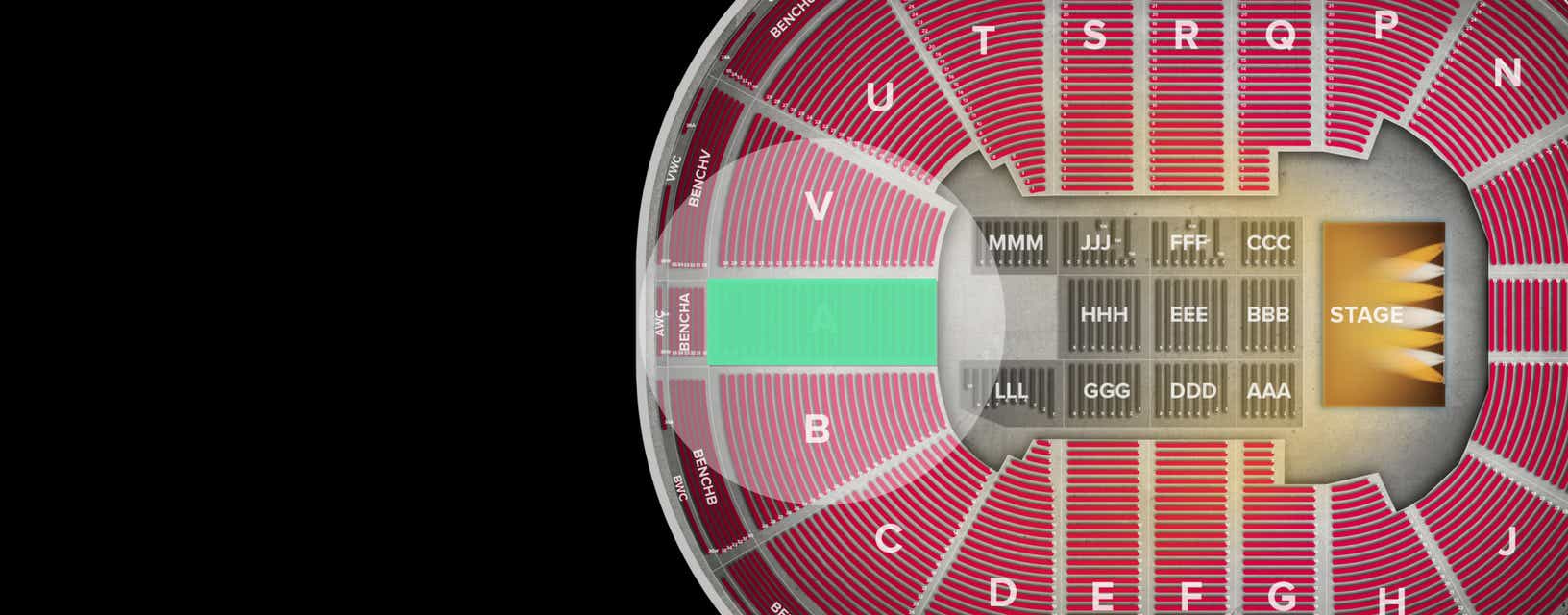 Seat view from Lower