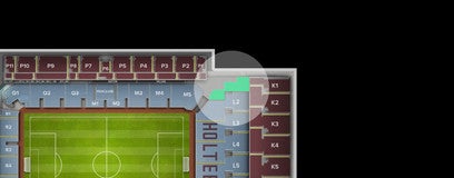 Seat view from Shortside Lower