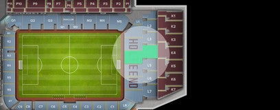 Seat view from Shortside Lower