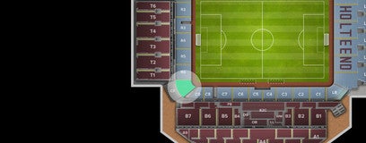 Seat view from Shortside Lower