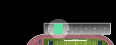 Seat view from Premium