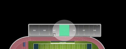 Seat view from Premium