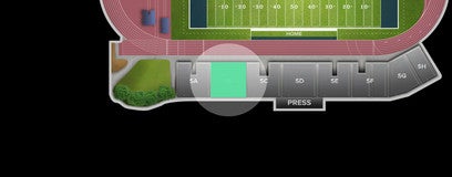 Seat view from Premium