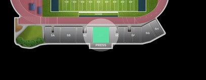 Seat view from Premium