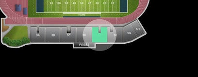 Seat view from Premium