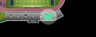 Seat view from Premium