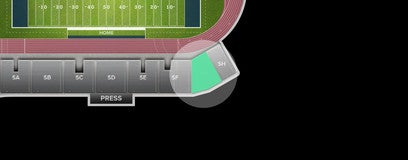 Seat view from Premium