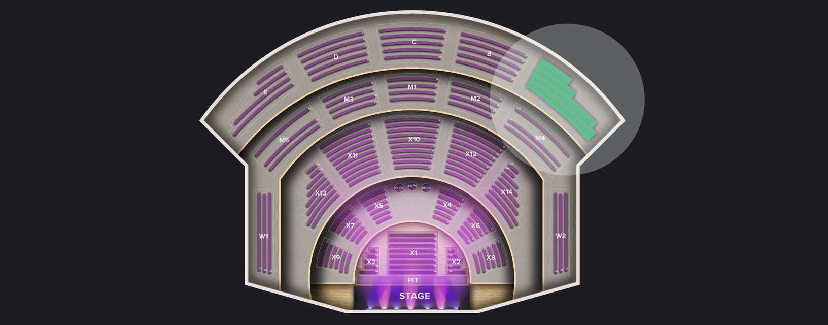 Seat view from Balcony