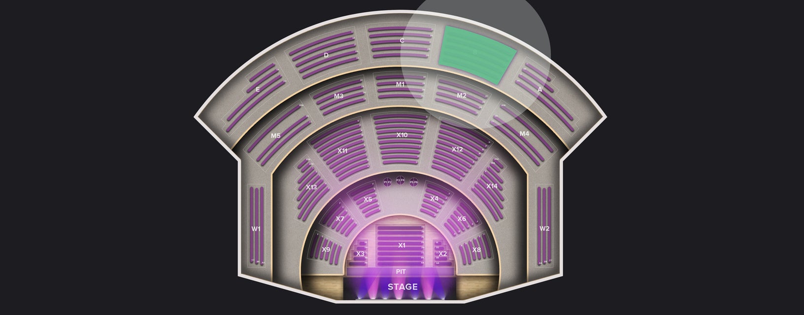 Seat view from Balcony