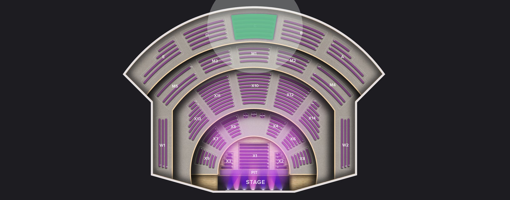 Seat view from Balcony