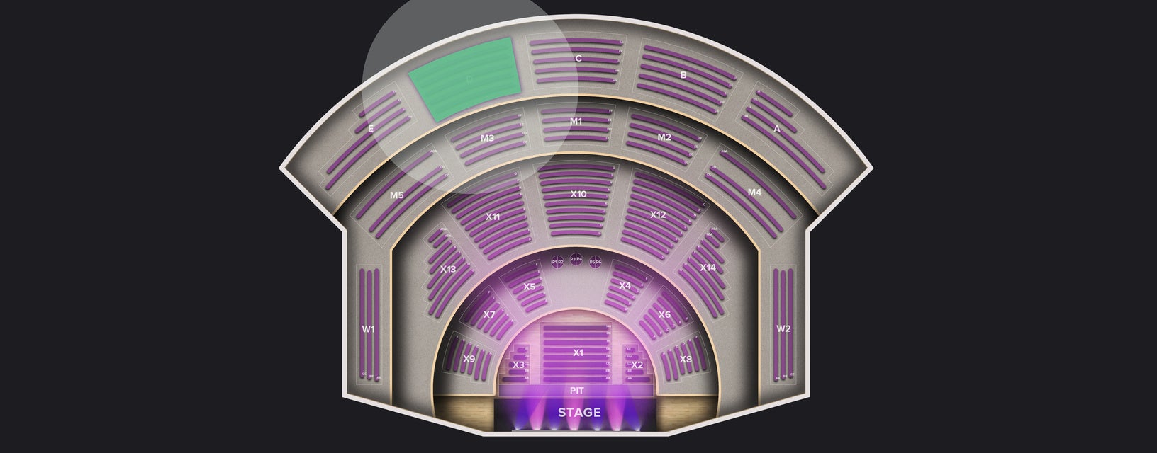 Seat view from Balcony