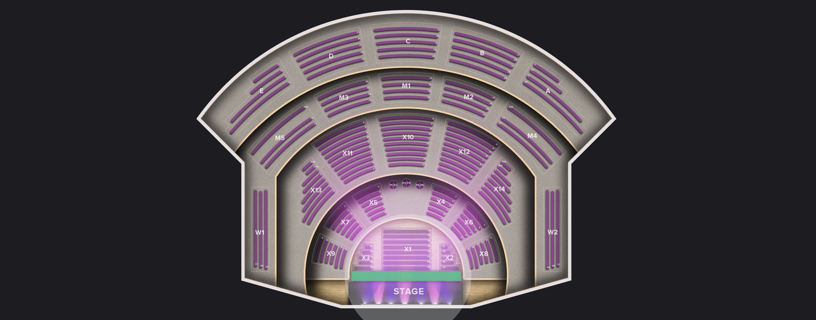 Seat view from Pit
