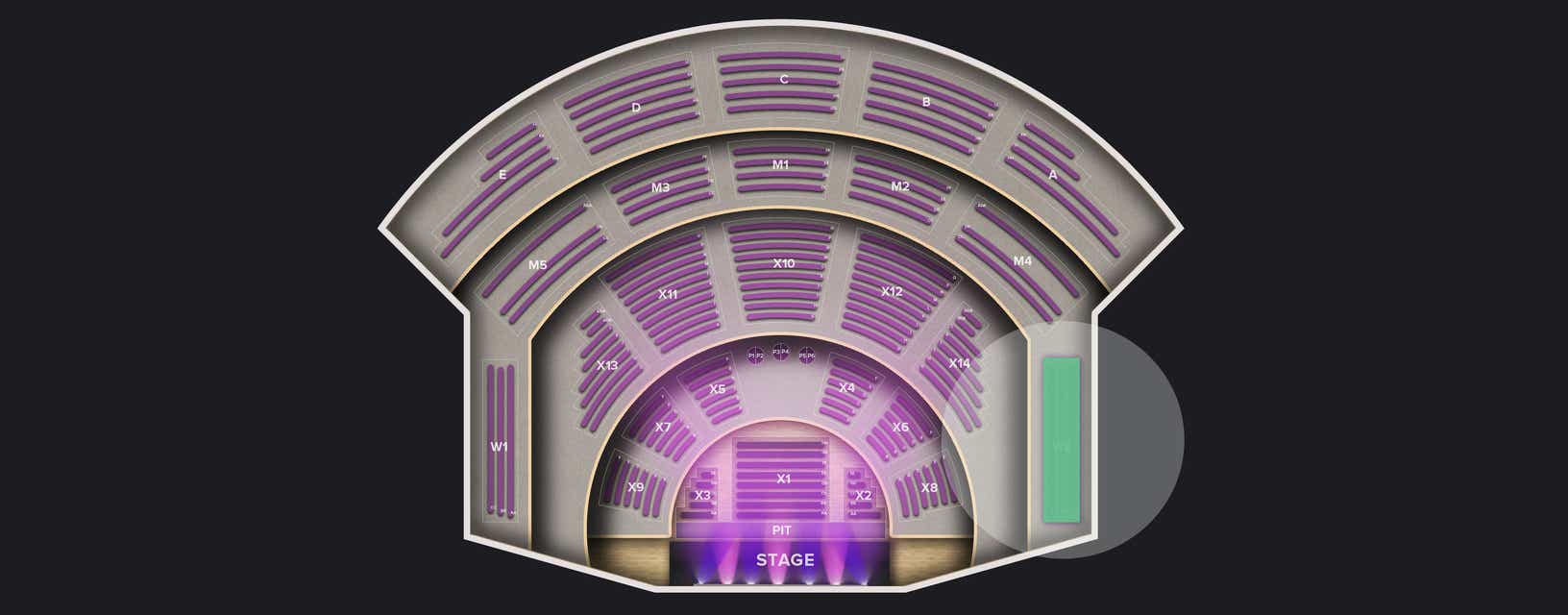 Seat view from Wing