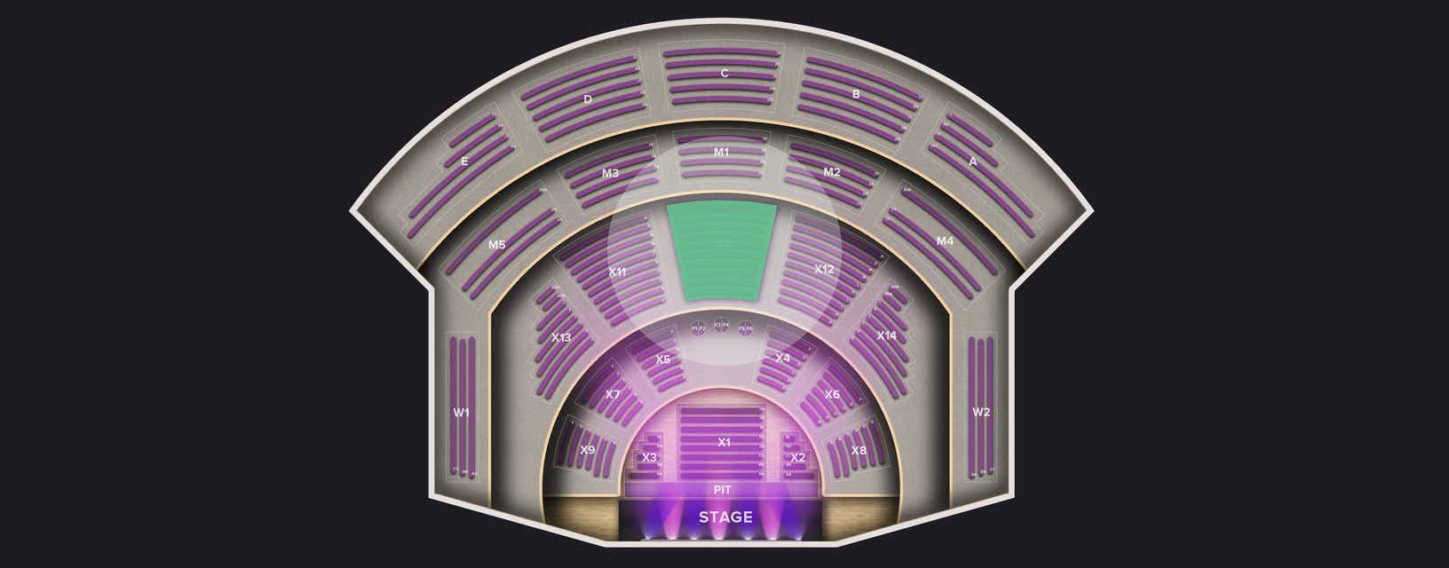 Seat view from Second Ring