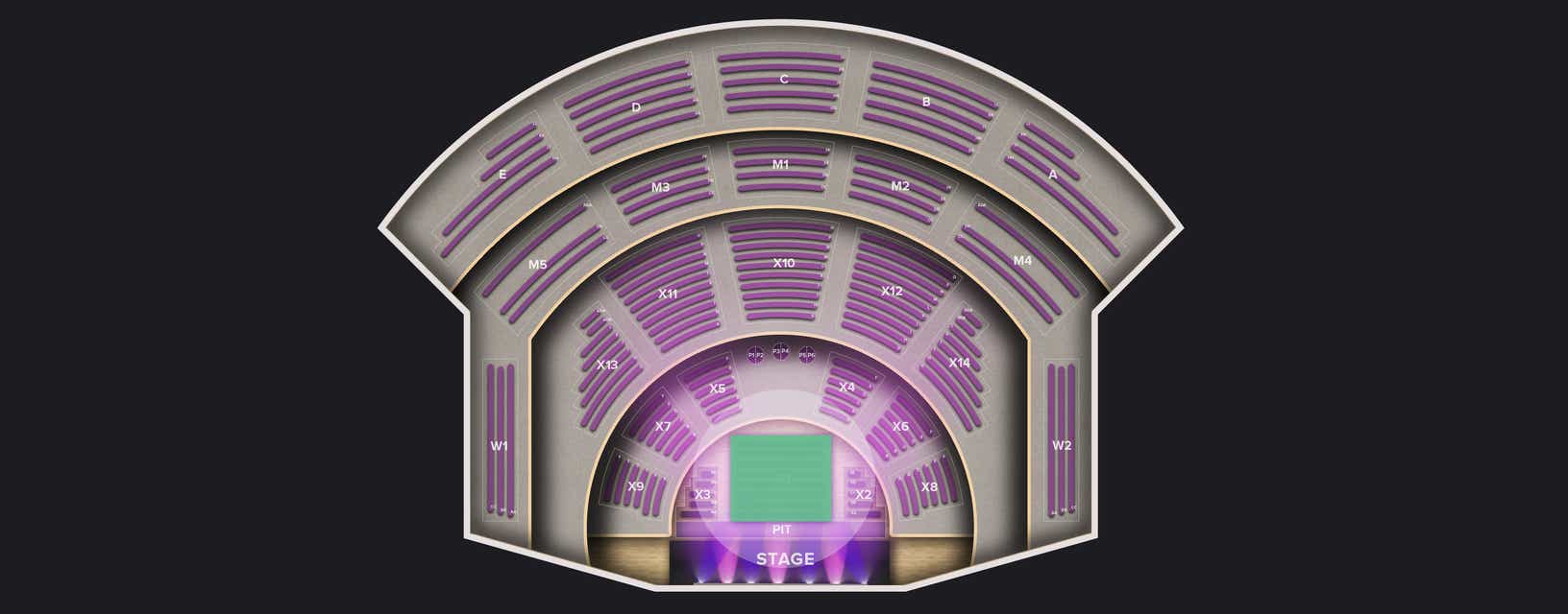 Seat view from Floor
