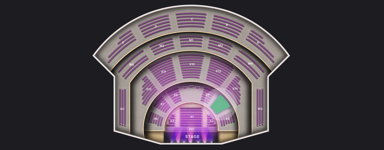 Seat view from First Ring