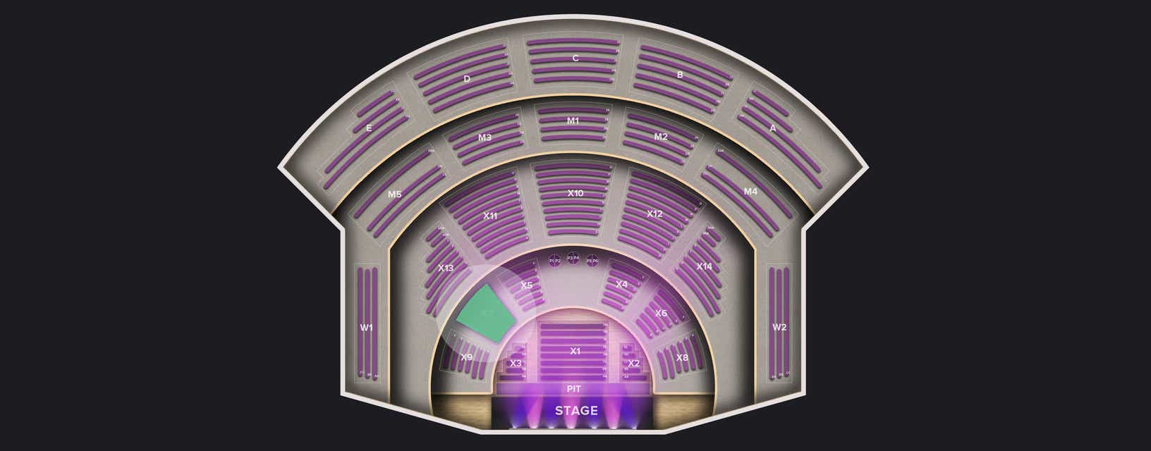 Seat view from First Ring