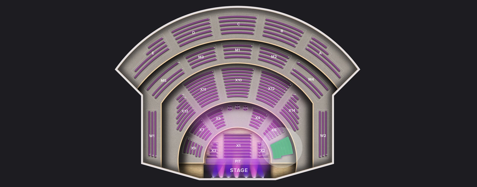 Seat view from First Ring