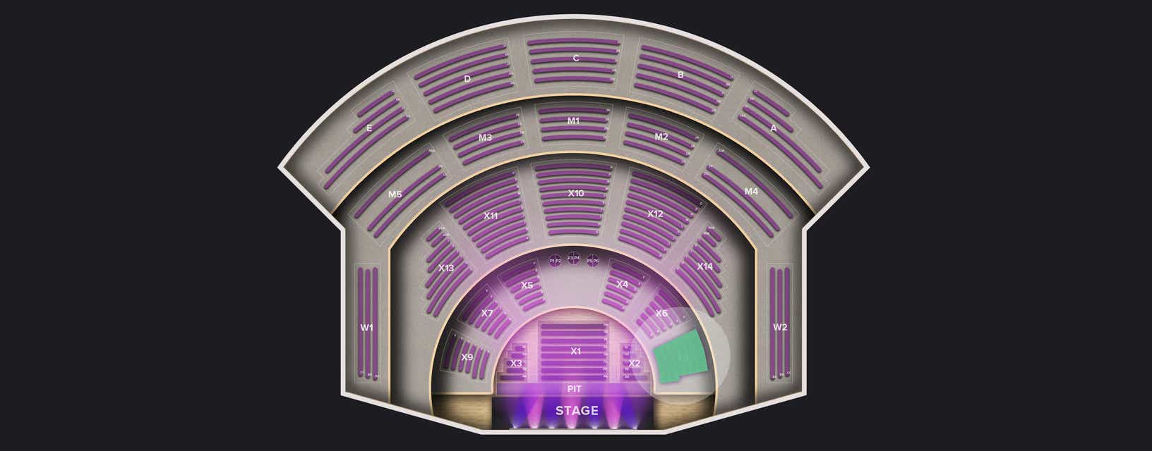 Seat view from First Ring