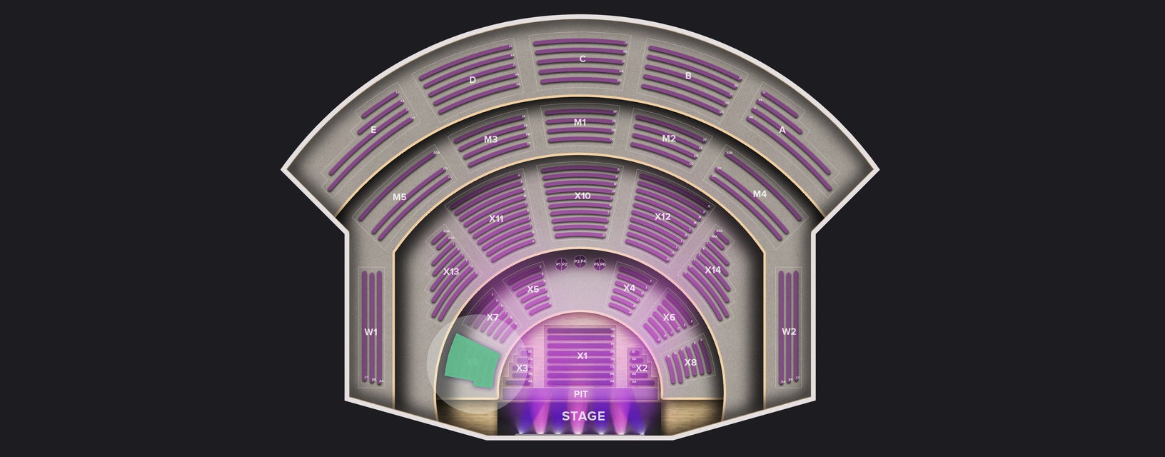 Seat view from First Ring