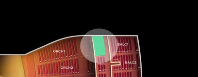 Seat view from Mezzanine