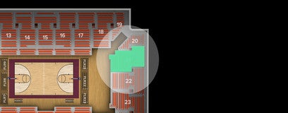 Seat view from Section